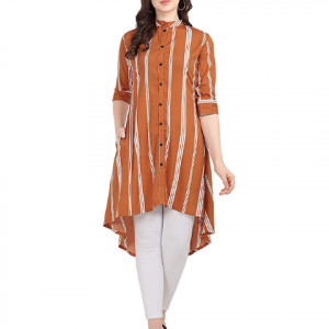 Women's Crepe Regular Kurta