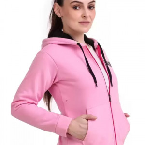 Full Sleeve Solid Women Sweatshirt