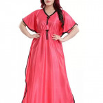 Women Nighty  (Pink)